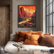 Charger l'image dans la galerie, Diamond Painting - Parc national de Zion - Utah