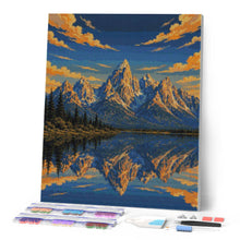 Charger l'image dans la galerie, Diamond Painting - Parc national du Grand Teton - Wyoming