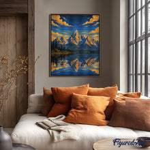 Charger l'image dans la galerie, Diamond Painting - Parc national du Grand Teton - Wyoming