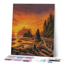 Charger l'image dans la galerie, Diamond Painting - Parc national Olympique -Washington