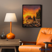 Charger l'image dans la galerie, Diamond Painting - Parc national Olympique -Washington