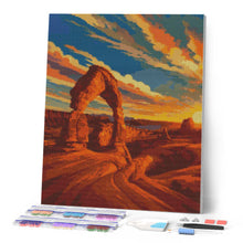 Charger l'image dans la galerie, Diamond Painting - Parc national des Arches - Utah