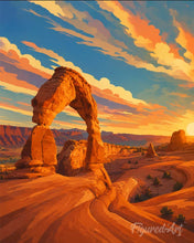 Charger l'image dans la galerie, Diamond Painting - Diamond Painting - Parc national des Arches - Utah