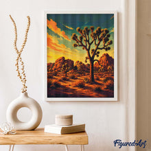 Charger l'image dans la galerie, Diamond Painting - Parc national de Joshua Tree - Californie