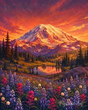 Charger l'image dans la galerie, Diamond Painting - Diamond Painting - Parc national du Mont Rainier - Washington