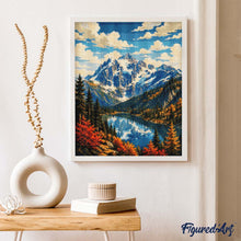 Charger l'image dans la galerie, Diamond Painting - Parc national des North Cascades - Washington