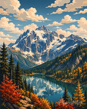 Charger l'image dans la galerie, Diamond Painting - Diamond Painting - Parc national des North Cascades - Washington