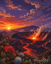 Charger l'image dans la galerie, Diamond Painting - Diamond Painting - Parc national des volcans d'Hawaï
