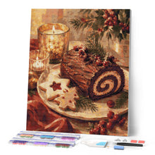 Charger l'image dans la galerie, Diamond Painting - Bûche de Noël