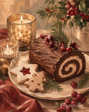 Charger l'image dans la galerie, Diamond Painting - Diamond Painting - Bûche de Noël