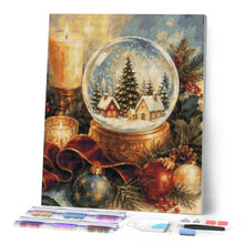 Charger l'image dans la galerie, Diamond Painting - Boule à neige de Noël