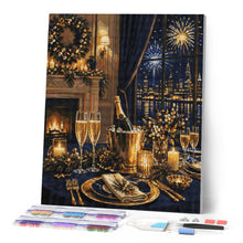 Charger l'image dans la galerie, Diamond Painting - Élégant dîner du Nouvel An