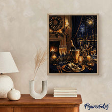 Charger l'image dans la galerie, Diamond Painting - Élégant dîner du Nouvel An
