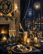 Charger l'image dans la galerie, Diamond Painting - Diamond Painting - Élégant dîner du Nouvel An