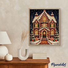 Charger l'image dans la galerie, Diamond Painting - Maison en pain d'épices de Noël