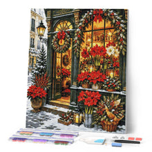 Charger l'image dans la galerie, Diamond Painting - Fleuriste à Noël