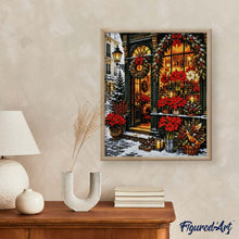 Charger l'image dans la galerie, Diamond Painting - Fleuriste à Noël