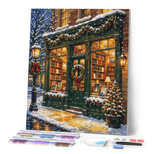 Charger l'image dans la galerie, Diamond Painting - Librairie de Noël