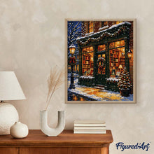 Charger l'image dans la galerie, Diamond Painting - Librairie de Noël