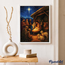 Charger l'image dans la galerie, Diamond Painting - Crèche de Noël