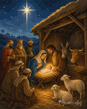 Charger l'image dans la galerie, Diamond Painting - Diamond Painting - Crèche de Noël