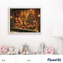 Charger l'image dans la galerie, Diamond Painting - Vitrine de Noël