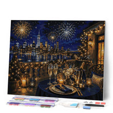 Charger l'image dans la galerie, Diamond Painting - Nuit de Noël scintillante