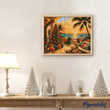 Charger l'image dans la galerie, Diamond Painting - Noël au bord de l'océan