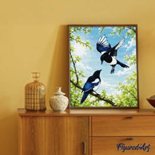 Charger l'image dans la galerie, Diamond Painting - Pies au Printemps