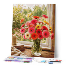 Charger l'image dans la galerie, Diamond Painting - Gerberas colorés