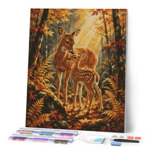 Charger l'image dans la galerie, Diamond Painting - Biche et Faon dans la Clairière