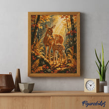 Charger l'image dans la galerie, Diamond Painting - Biche et Faon dans la Clairière