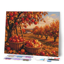 Charger l'image dans la galerie, Diamond Painting - Récolte dans le Verger de Pommiers