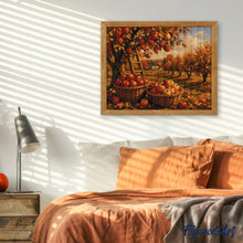 Charger l'image dans la galerie, Diamond Painting - Récolte dans le Verger de Pommiers