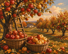 Charger l'image dans la galerie, Diamond Painting - Diamond Painting - Récolte dans le Verger de Pommiers