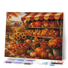 Charger l'image dans la galerie, Diamond Painting - Étal Rustique de Ferme en Automne
