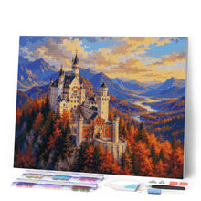 Charger l'image dans la galerie, Diamond Painting - Château de Neuschwanstein en Automne