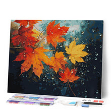 Charger l'image dans la galerie, Diamond Painting - Feuilles d'Érable après la Pluie