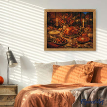 Charger l'image dans la galerie, Diamond Painting - Table de Thanksgiving aux Bougies