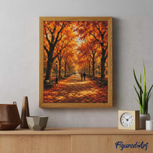 Charger l'image dans la galerie, Diamond Painting - Promenade à Central Park en Automne