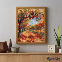 Charger l'image dans la galerie, Diamond Painting - Pommes Rouges sur un Arbre en Automne