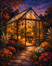 Charger l'image dans la galerie, Diamond Painting - Diamond Painting - Serre Lumineuse en Automne