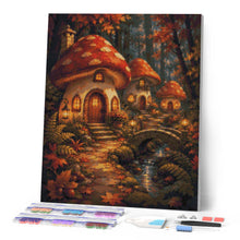 Charger l'image dans la galerie, Diamond Painting - Village Enchanté en Champignons
