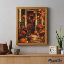 Charger l'image dans la galerie, Diamond Painting - Véranda d'Automne Douillette