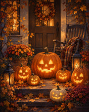 Charger l'image dans la galerie, Diamond Painting - Diamond Painting - Jack o Lantern devant la Porte