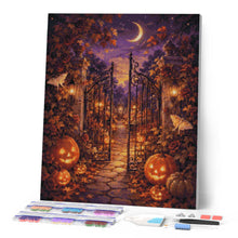 Charger l'image dans la galerie, Diamond Painting - Portail Enchanté et Jack o Lantern