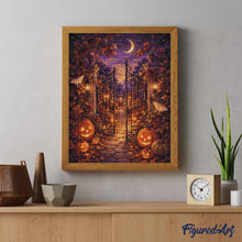Charger l'image dans la galerie, Diamond Painting - Portail Enchanté et Jack o Lantern