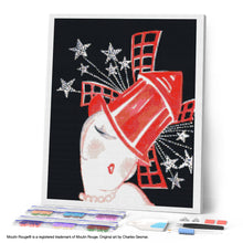 Charger l'image dans la galerie, Diamond Painting - Broderie Diamant - Affiche Moulin Rouge - Paris aux Etoiles 40x50cm toile tendue sur châssis