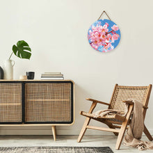 Charger l'image dans la galerie, Broderie Diamant sur Disque en Bois - Fleurs de cerisier