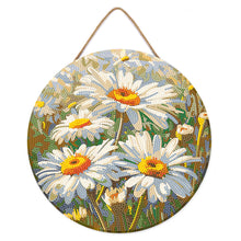 Charger l'image dans la galerie, Diamond Painting sur Disque en Bois - Marguerites